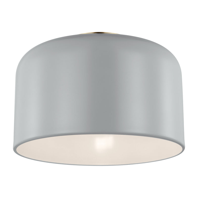 Visual Comfort Studio 7505401EN3-118 LED Flush Mount, Matte Grey
