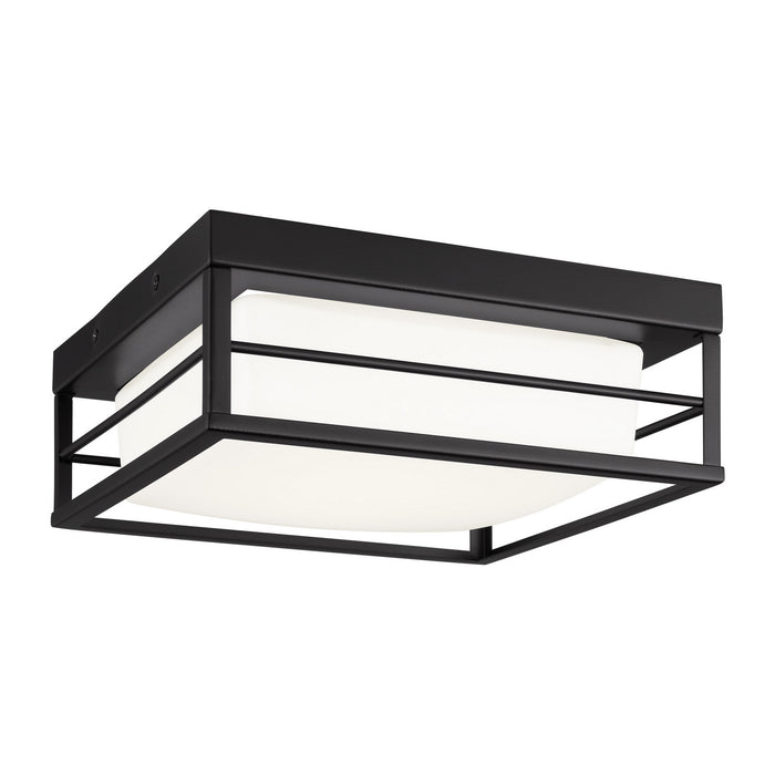 Visual Comfort Studio 7529693S-112 LED Flush Mount, Midnight Black