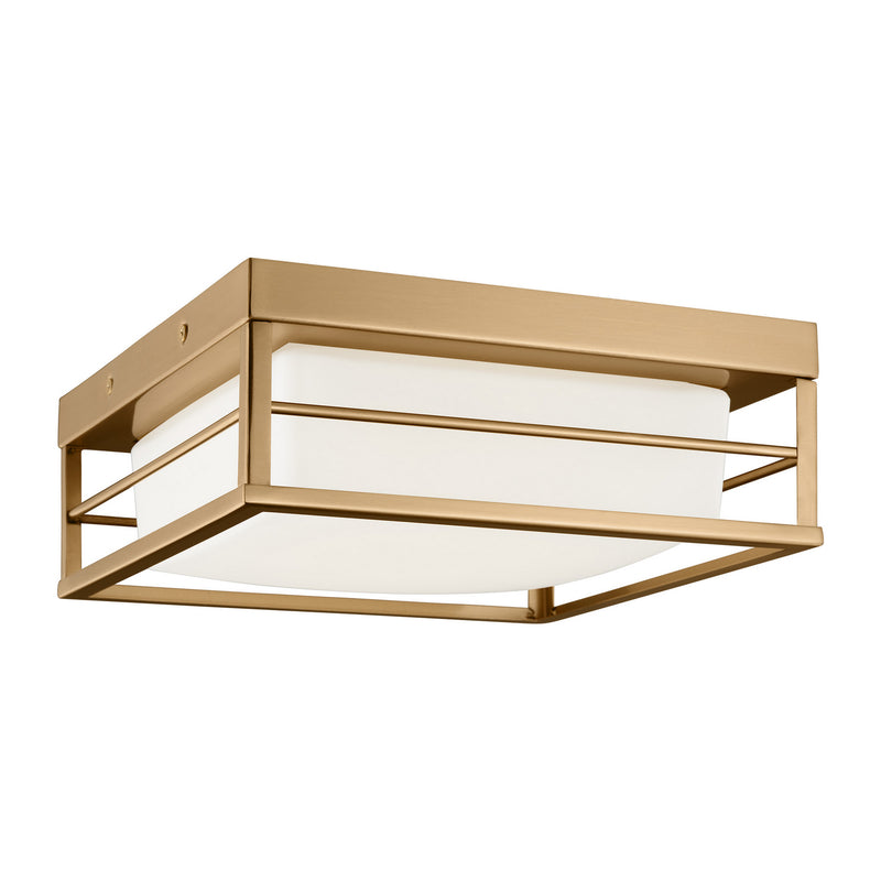 Visual Comfort Studio 7529693S-848 LED Flush Mount, Satin Brass