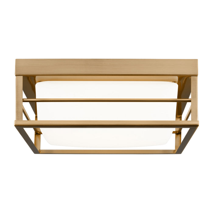 Visual Comfort Studio 7529693S-848 LED Flush Mount, Satin Brass