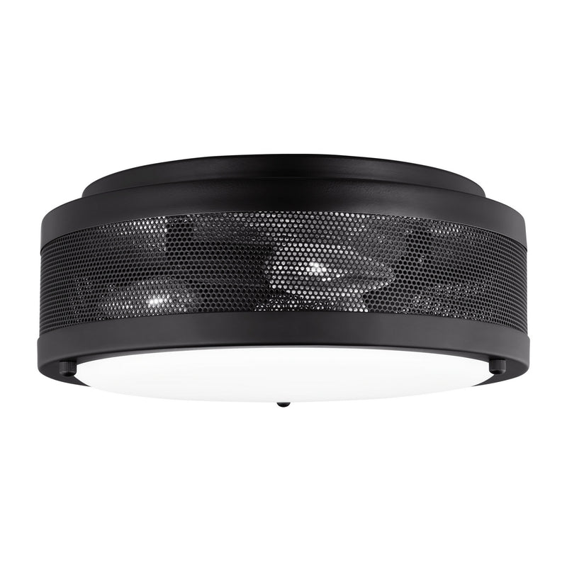 Visual Comfort Studio 7532003EN-112 LED Flush Mount, Midnight Black