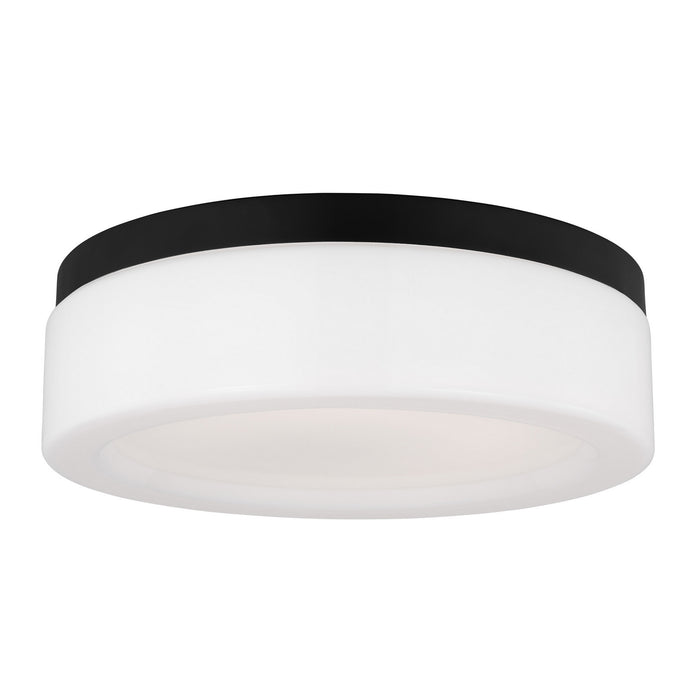 Generation Lighting 7569093S-112 LED Flush Mount, Midnight Black