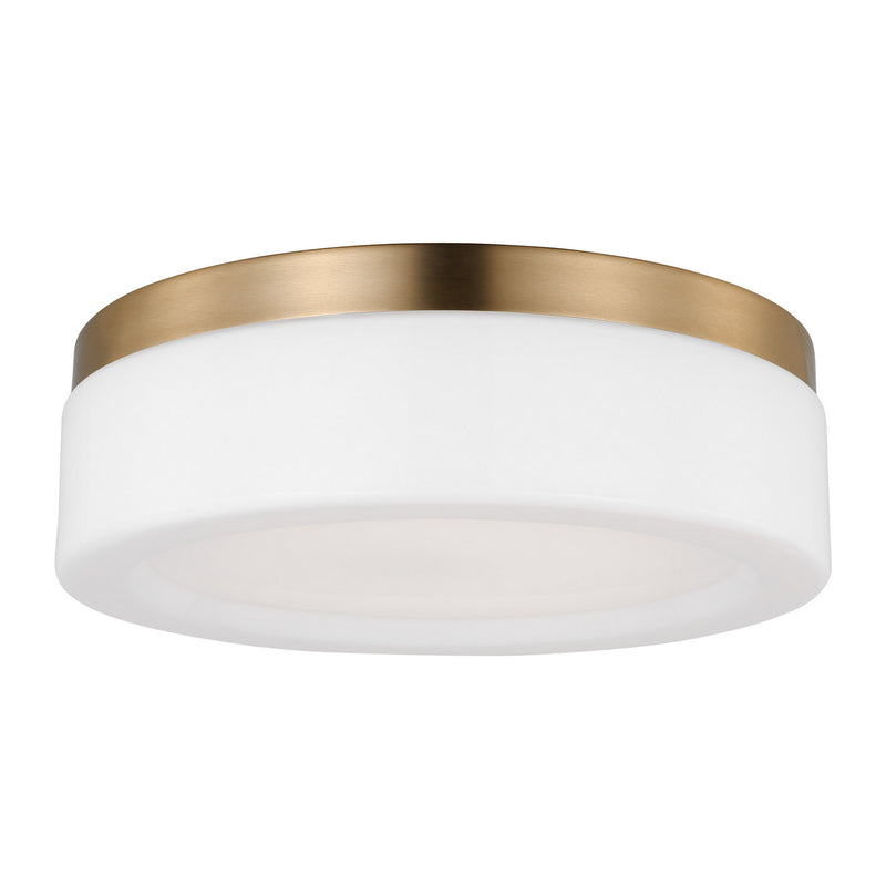 Generation Lighting 7569093S-848 LED Flush Mount, Satin Brass