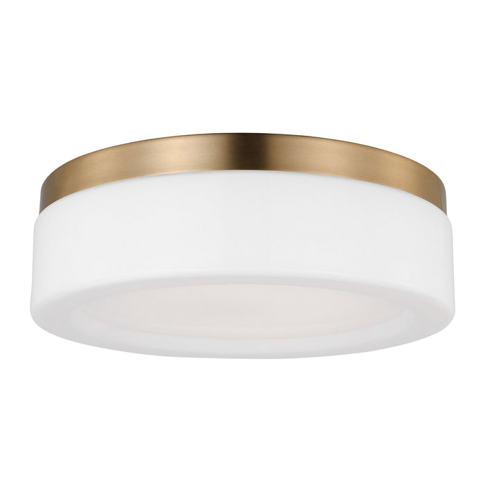Generation Lighting 7569093S-848 LED Flush Mount, Satin Brass