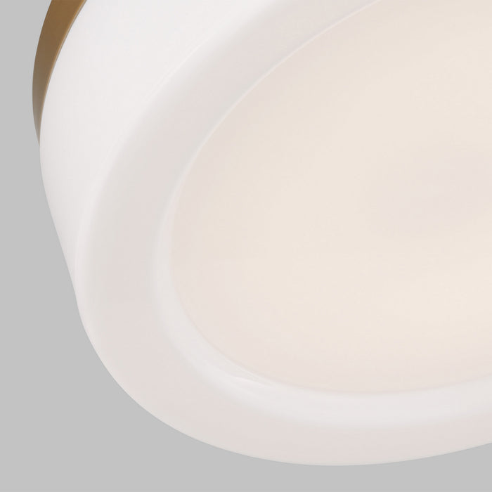Generation Lighting 7569093S-848 LED Flush Mount, Satin Brass