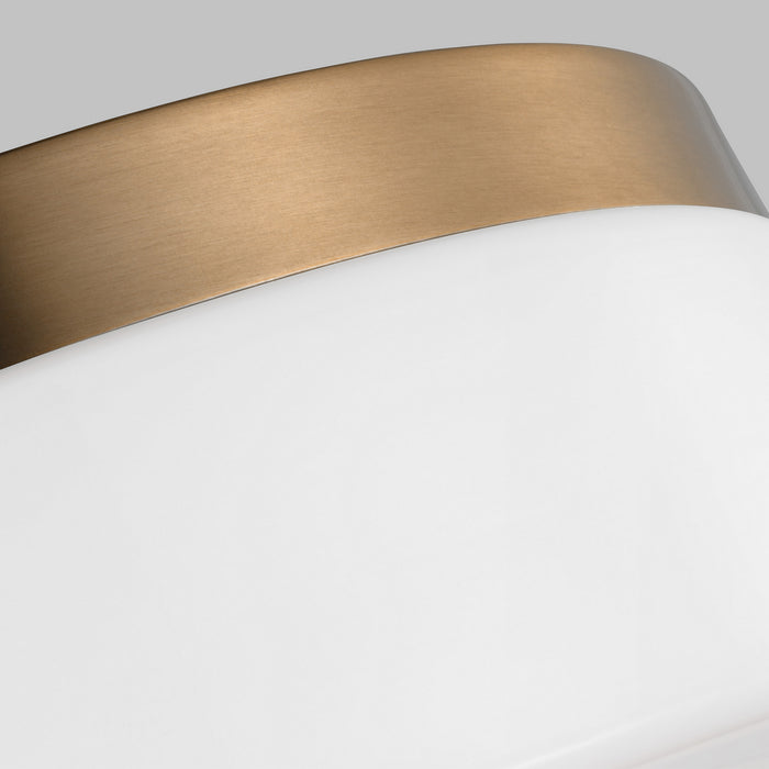 Generation Lighting 7569093S-848 LED Flush Mount, Satin Brass