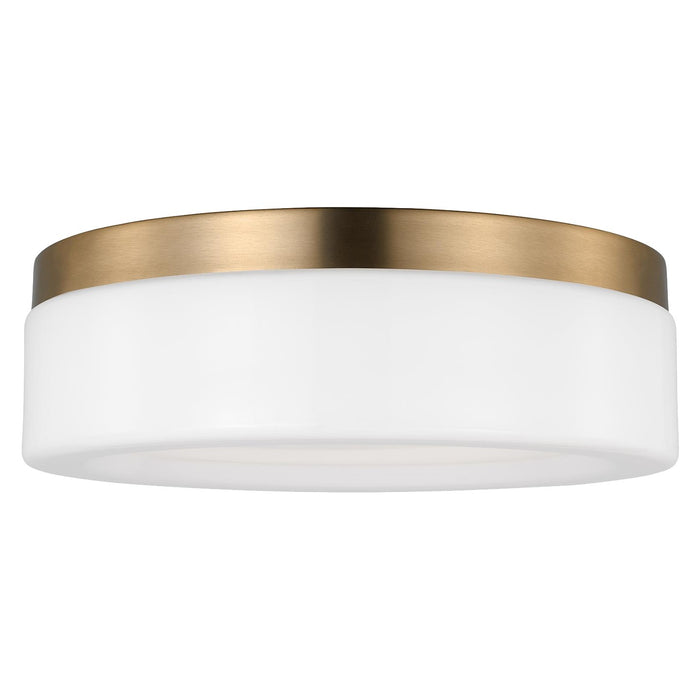 Generation Lighting 7569093S-848 LED Flush Mount, Satin Brass