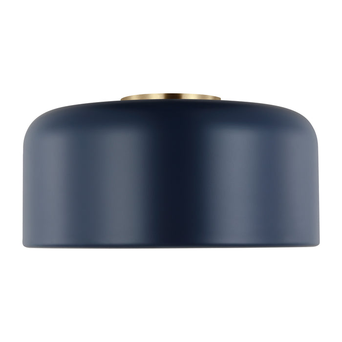 Visual Comfort Studio 7605401-127 One Light Flush Mount, Navy
