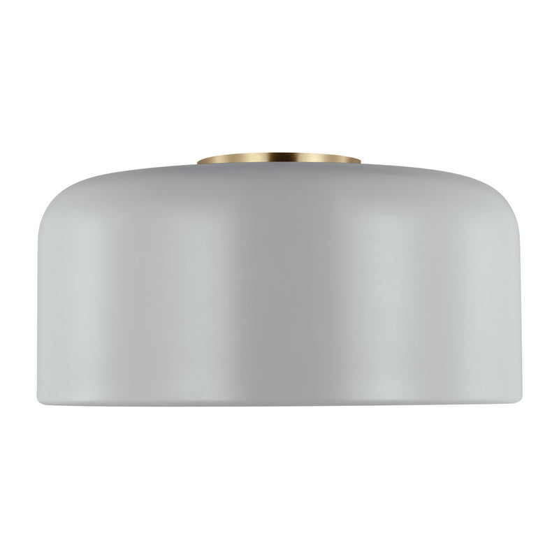 Visual Comfort Studio 7605401EN3-118 LED Flush Mount, Matte Grey