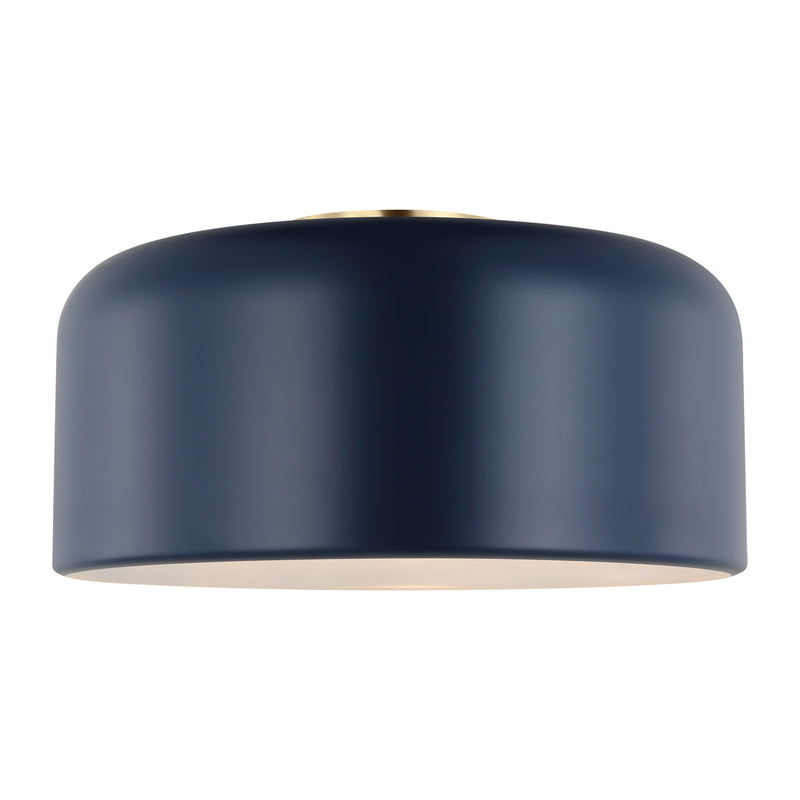 Visual Comfort Studio 7605401EN3-127 LED Flush Mount, Navy