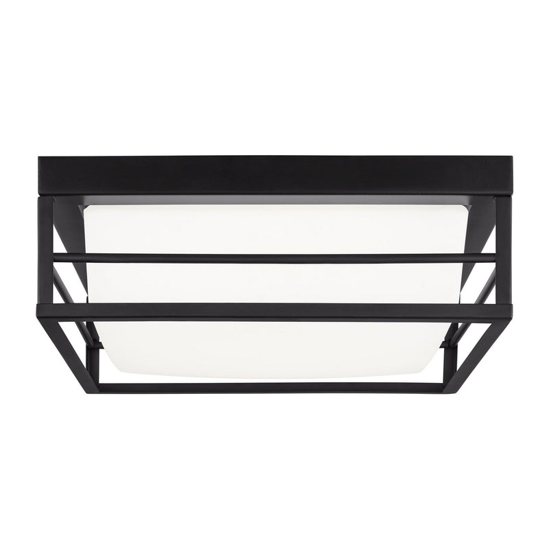 Visual Comfort Studio 7629693S-112 LED Flush Mount, Midnight Black