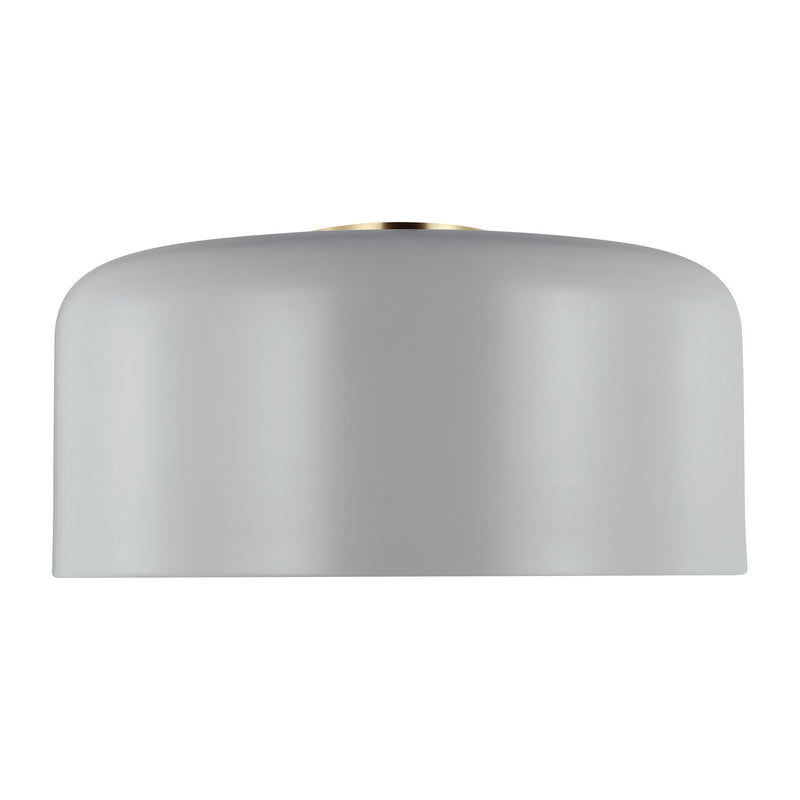 Visual Comfort Studio 7705401-118 One Light Flush Mount, Matte Grey