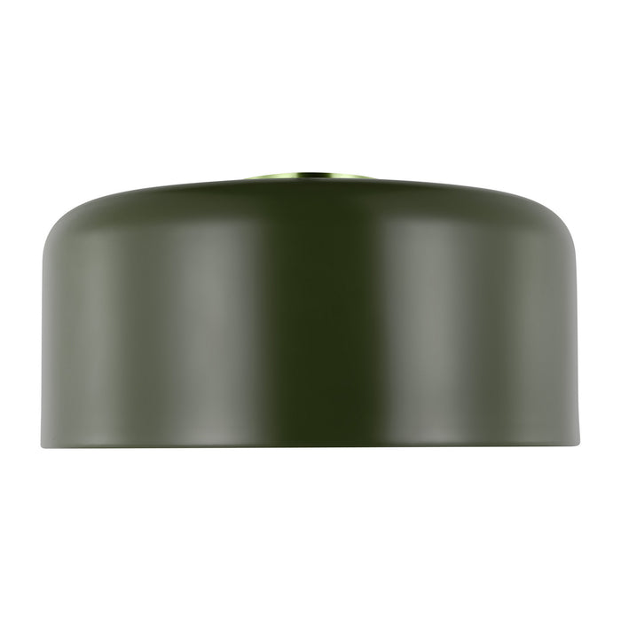 Visual Comfort Studio 7705401-145 One Light Flush Mount, Olive