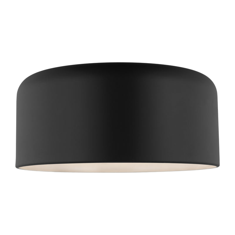 Visual Comfort Studio 7705401EN3-112 LED Flush Mount, Midnight Black