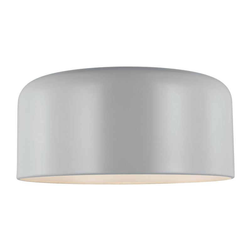 Visual Comfort Studio 7705401EN3-118 LED Flush Mount, Matte Grey