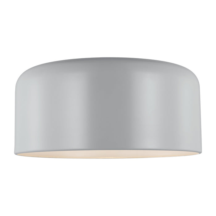 Visual Comfort Studio 7705401EN3-118 LED Flush Mount, Matte Grey