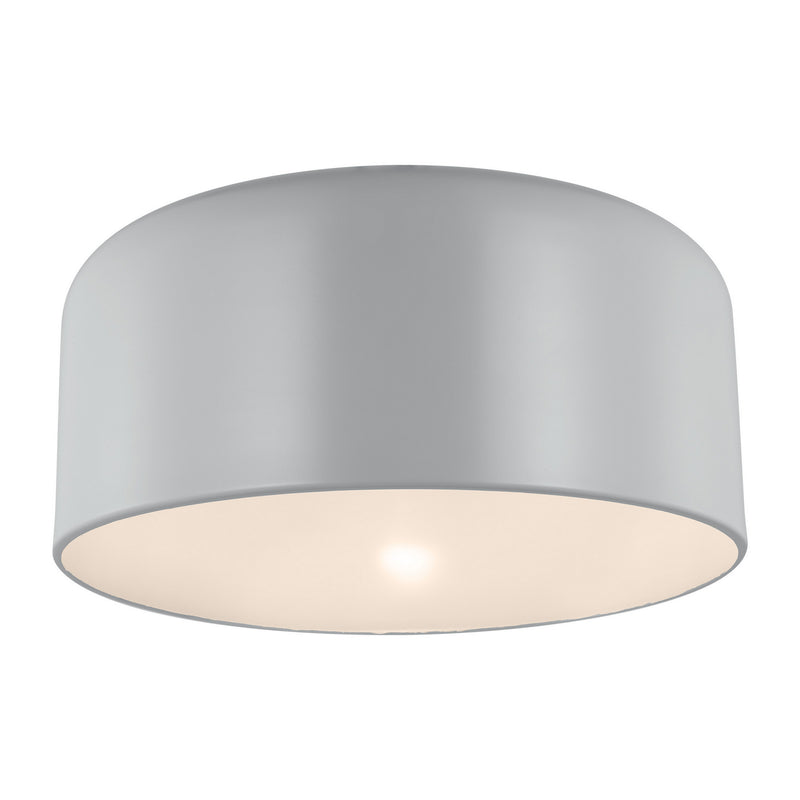 Visual Comfort Studio 7705401EN3-118 LED Flush Mount, Matte Grey
