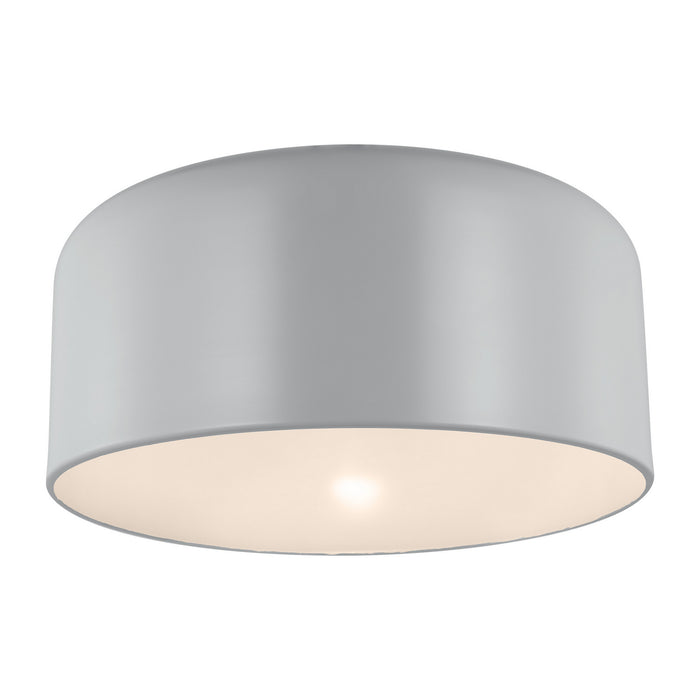 Visual Comfort Studio 7705401EN3-118 LED Flush Mount, Matte Grey