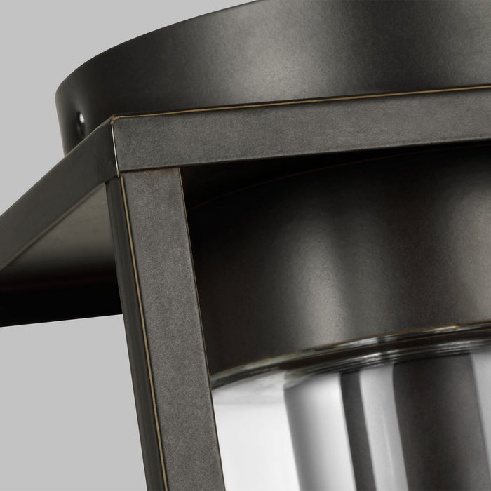 Visual Comfort Studio 7831101-71 One Light Outdoor Flush Mount, Antique Bronze