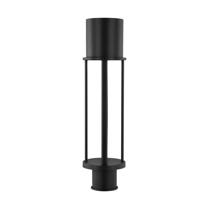 Visual Comfort Studio 8245893S-12 LED Outdoor Post Lantern, Black