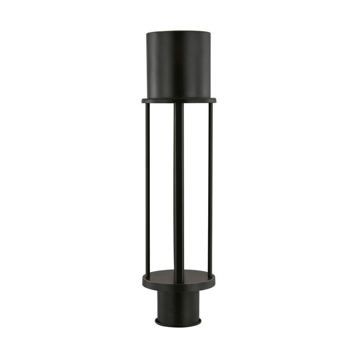 Visual Comfort Studio 8245893S-71 LED Outdoor Post Lantern, Antique Bronze