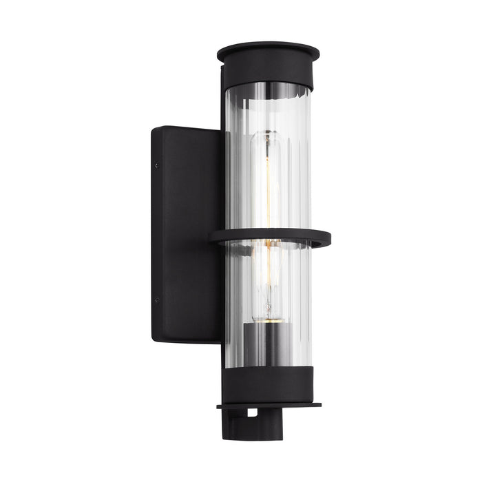 Visual Comfort Studio 8526701-12 One Light Outdoor Wall Lantern, Black