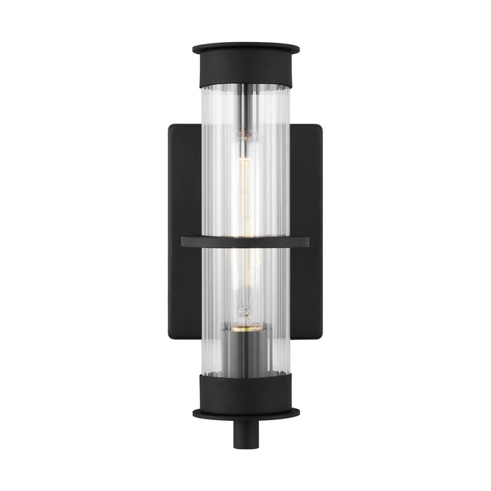 Visual Comfort Studio 8526701-12 One Light Outdoor Wall Lantern, Black