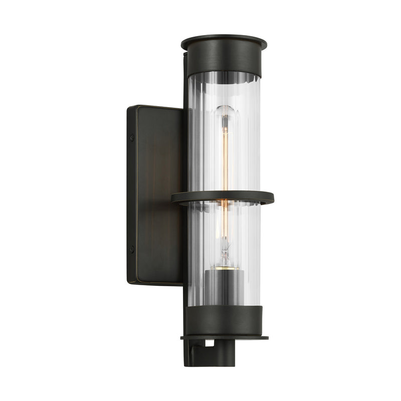 Visual Comfort Studio 8526701-71 One Light Outdoor Wall Lantern, Antique Bronze