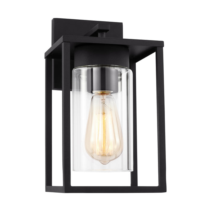 Visual Comfort Studio 8531101-12 One Light Outdoor Wall Lantern, Black