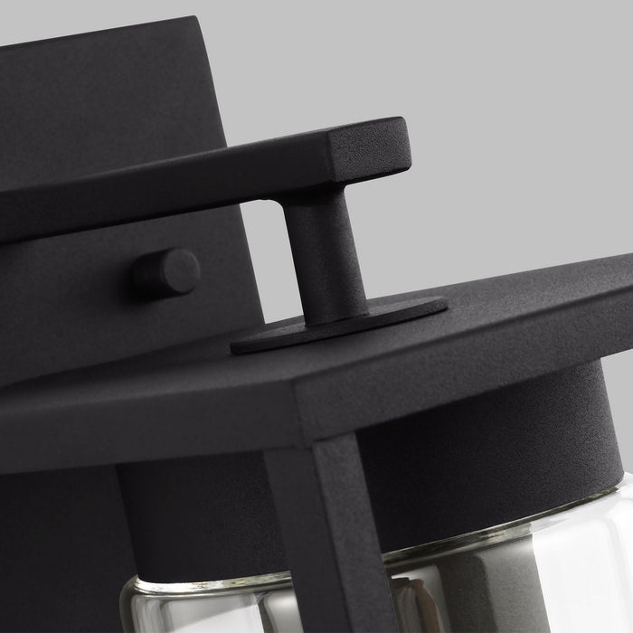 Visual Comfort Studio 8531101-12 One Light Outdoor Wall Lantern, Black