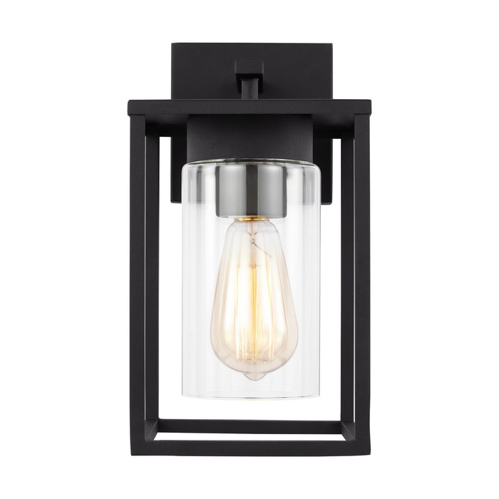 Visual Comfort Studio 8531101-12 One Light Outdoor Wall Lantern, Black