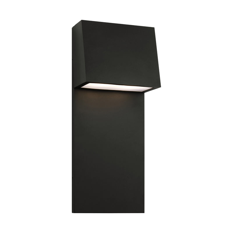 Visual Comfort Studio 8863393S-12 LED Outdoor Wall Lantern, Black
