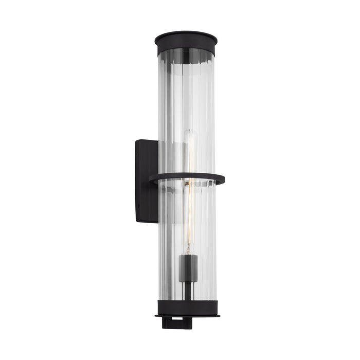 Visual Comfort Studio 8826701-12 One Light Outdoor Wall Lantern, Black