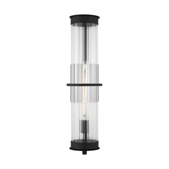 Visual Comfort Studio 8826701-12 One Light Outdoor Wall Lantern, Black