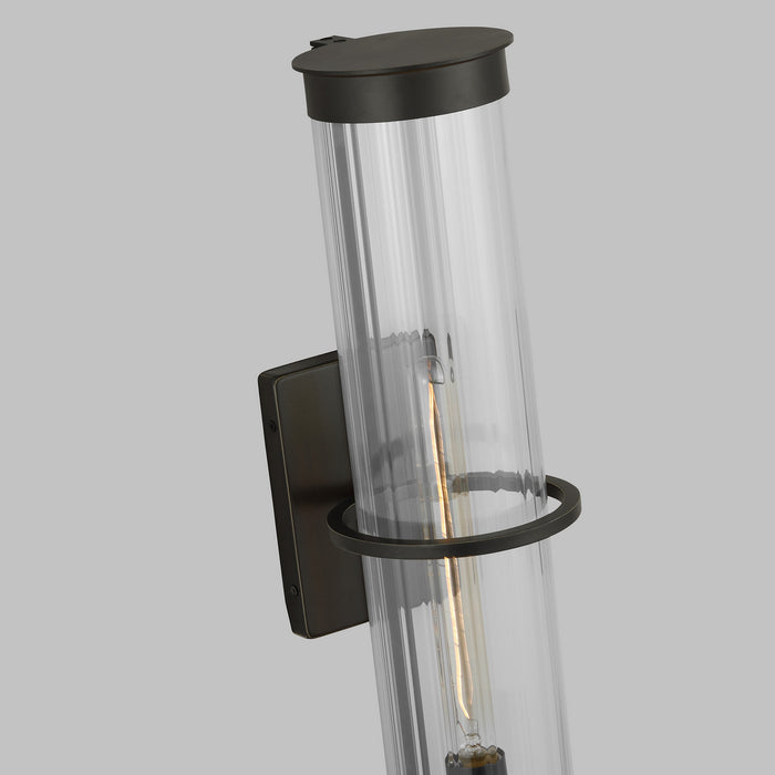 Visual Comfort Studio 8826701-71 One Light Outdoor Wall Lantern, Antique Bronze