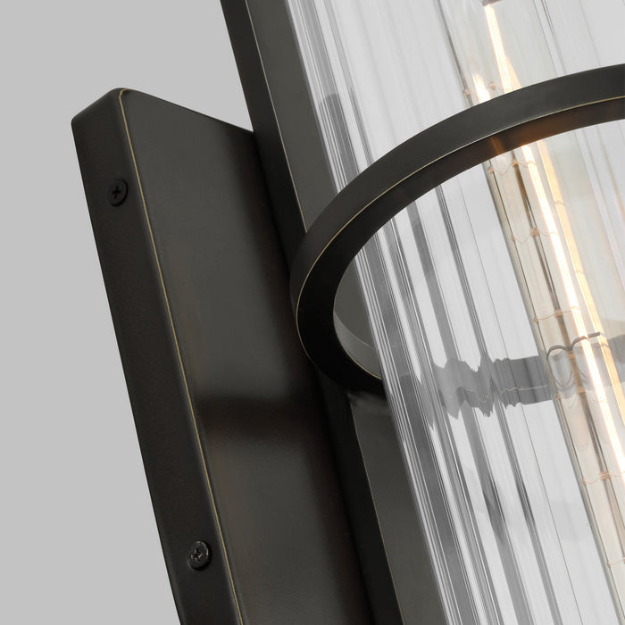 Visual Comfort Studio 8826701-71 One Light Outdoor Wall Lantern, Antique Bronze