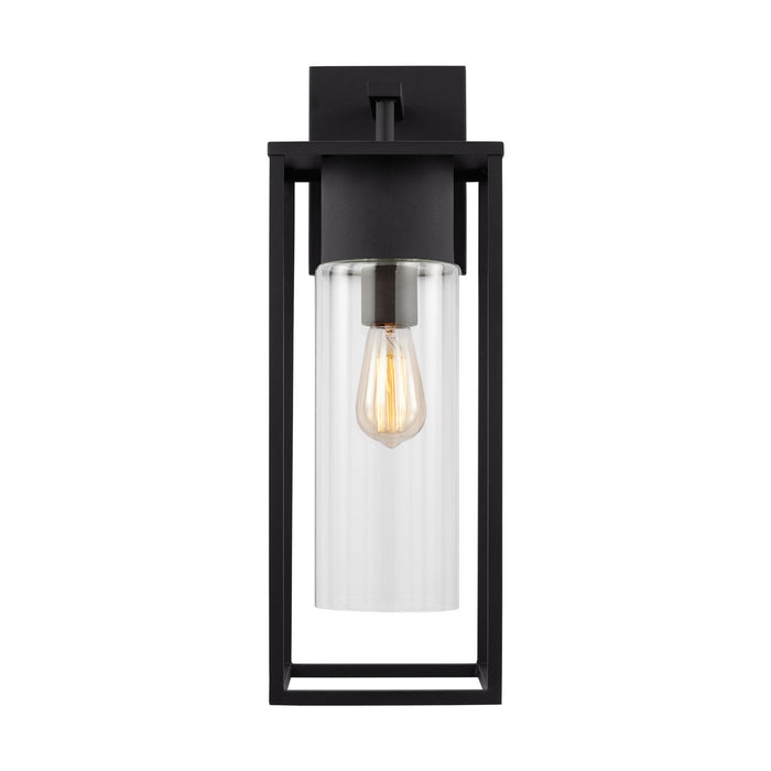 Visual Comfort Studio 8831101-12 One Light Outdoor Wall Lantern, Black