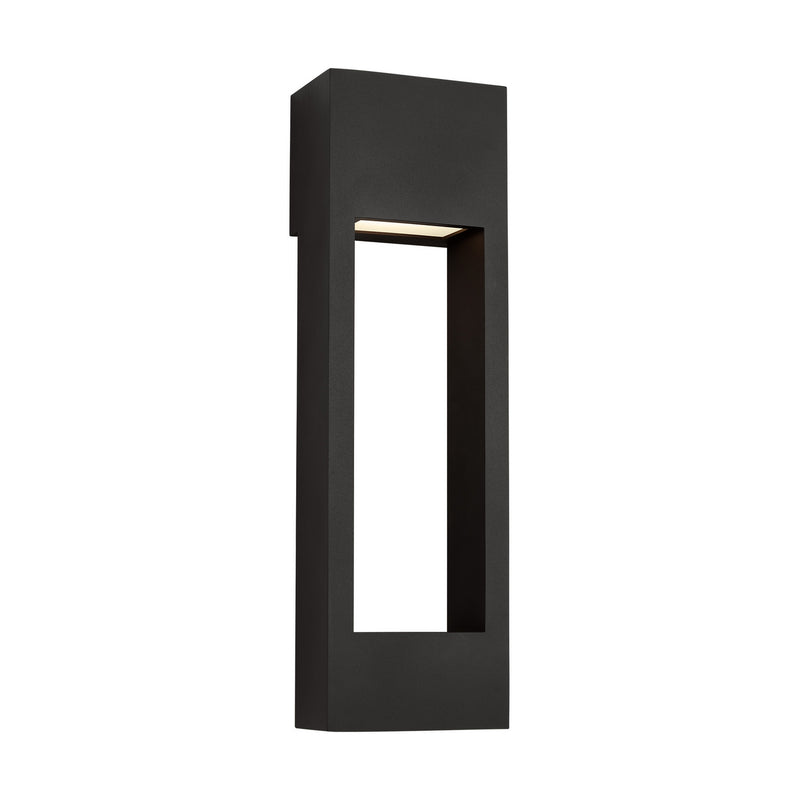 Visual Comfort Studio 8857793S-12 LED Outdoor Wall Lantern, Black