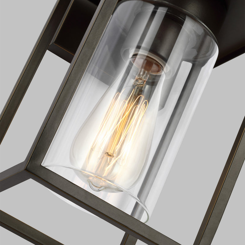 Visual Comfort Studio 8531101-71 One Light Outdoor Wall Lantern, Antique Bronze