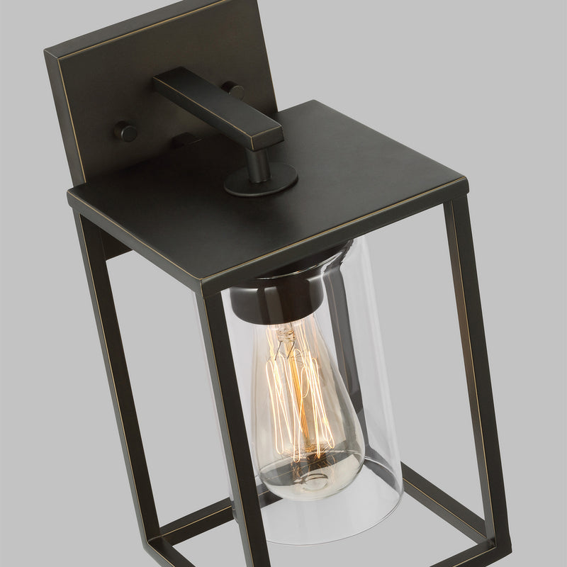 Visual Comfort Studio 8531101-71 One Light Outdoor Wall Lantern, Antique Bronze