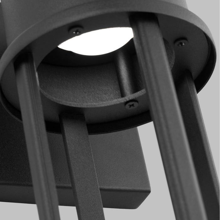 Visual Comfort Studio 8545893S-12 LED Outdoor Wall Lantern, Black