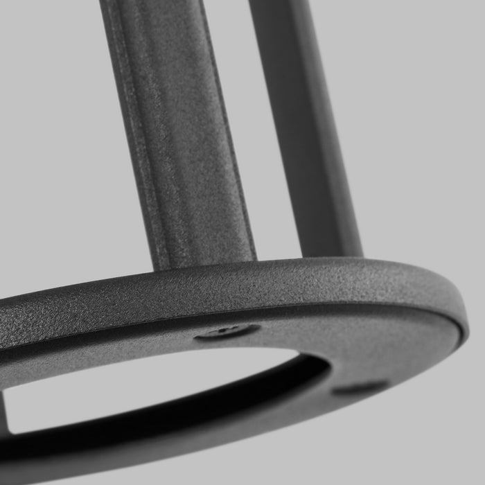 Visual Comfort Studio 8545893S-12 LED Outdoor Wall Lantern, Black