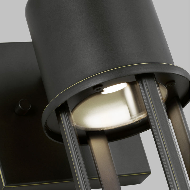 Visual Comfort Studio 8545893S-71 LED Outdoor Wall Lantern, Antique Bronze