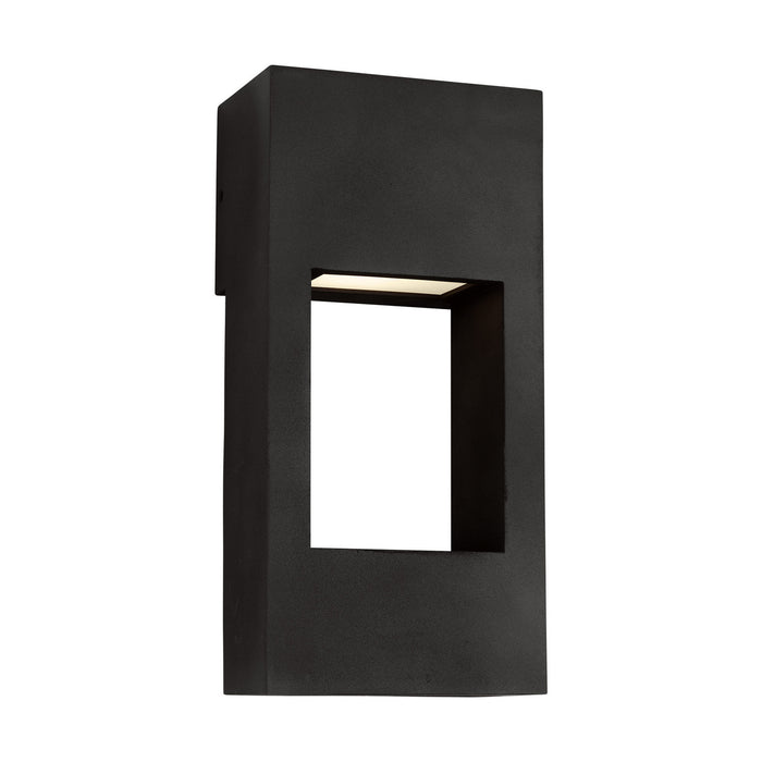 Visual Comfort Studio 8557793S-12 LED Outdoor Wall Lantern, Black