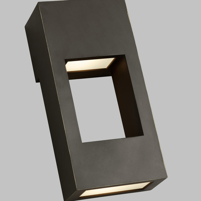 Visual Comfort Studio 8557793S-71 LED Outdoor Wall Lantern, Antique Bronze