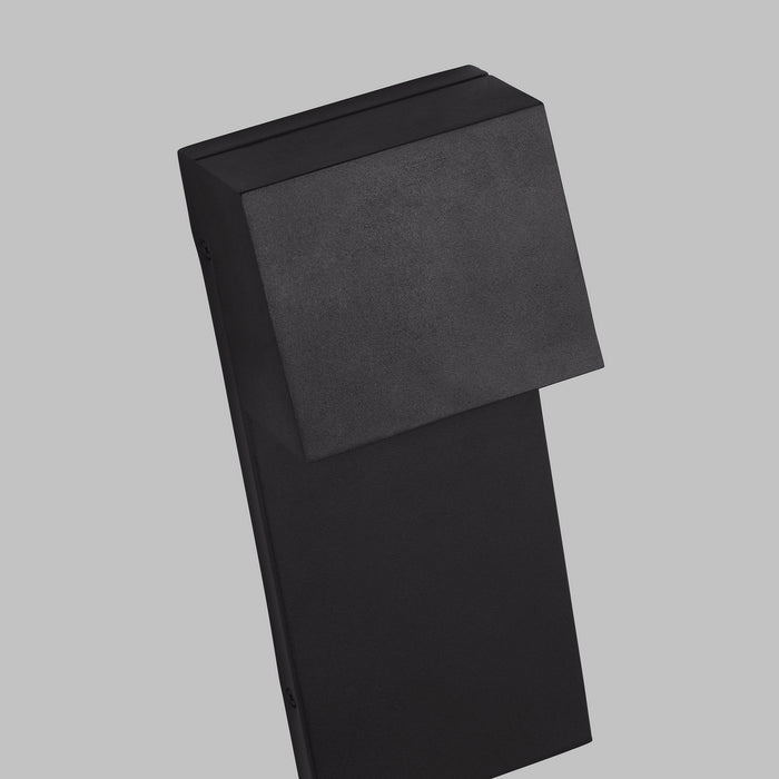 Visual Comfort Studio 8563393S-12 LED Outdoor Wall Lantern, Black