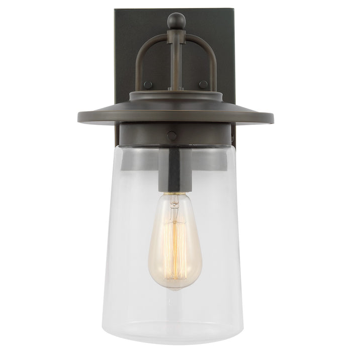Generation Lighting 8608901-71 One Light Outdoor Wall Lantern, Antique Bronze