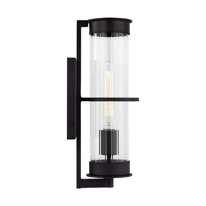 Visual Comfort Studio 8626701-12 One Light Outdoor Wall Lantern, Black