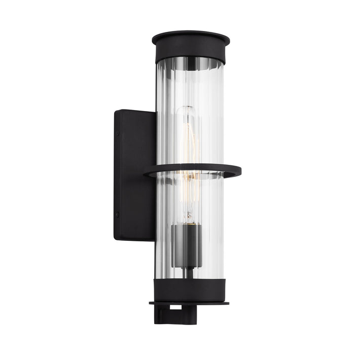 Visual Comfort Studio 8626701-12 One Light Outdoor Wall Lantern, Black