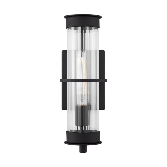 Visual Comfort Studio 8626701-12 One Light Outdoor Wall Lantern, Black